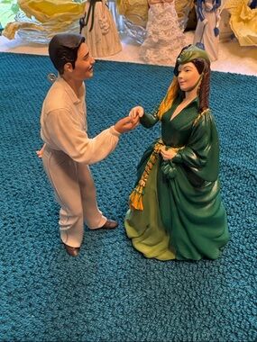 Scarlet O’Hara and Rhett Butler- Hallmark Keepsake Ornaments 2000